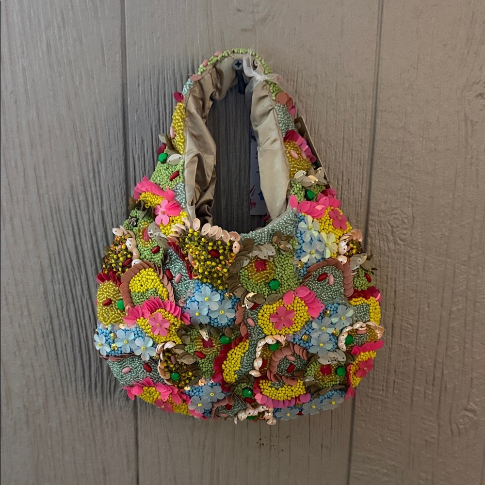 Floral Embroidered Women's Bag